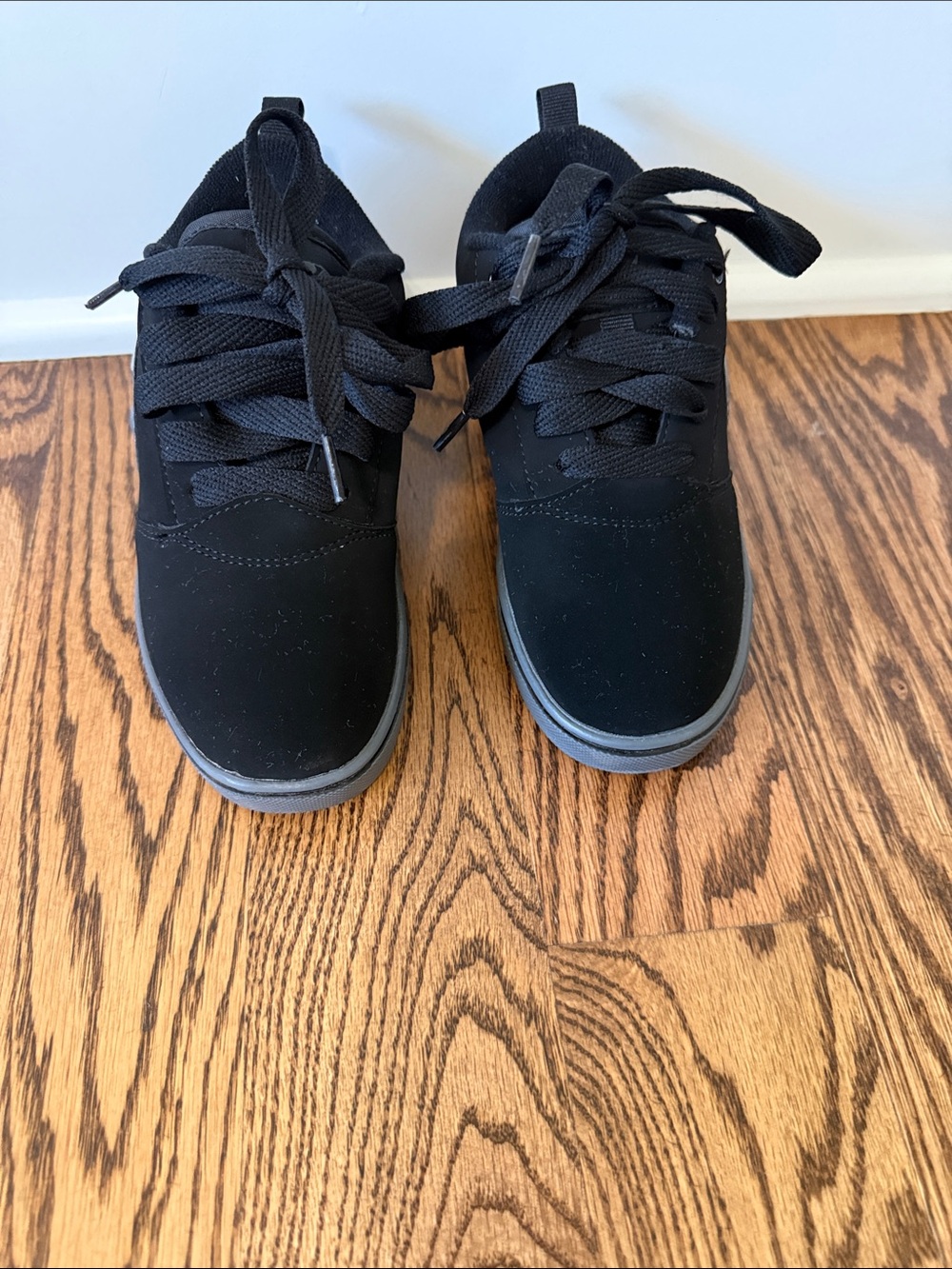 Heelys Black and Gray Youth Lace-Up Skate Sneakers - Picture 2 of 6